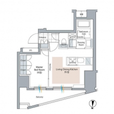 ネベル板橋の間取り図