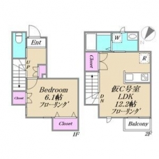 ＯＬＩ　ＯＬＩ　仮）の間取り図