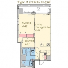 スプランディッド上野Northの間取り図
