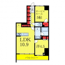 オープンレジデンシア板橋の間取り図