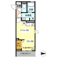 セジュール春日町２の間取り図