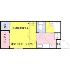 コーポ・フローラの間取り図