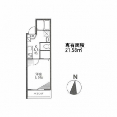 ソレイユ上板橋の間取り図