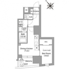 コンフォリア・リヴ東池袋の間取り図