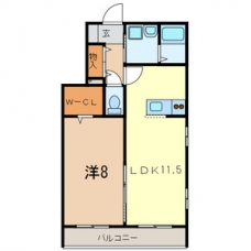 エバーグリーンの間取り図