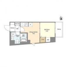 グランカーサ上野松が谷の間取り図
