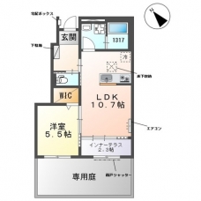 ナチュラルライズの間取り図