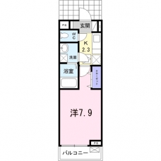 ボクー リジェールの間取り図