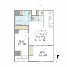 エレミ本蓮沼の間取り図