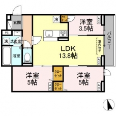 セレスティア下石神井の間取り図