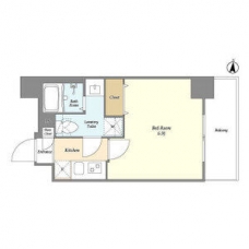 アルファコート蕨7の間取り図