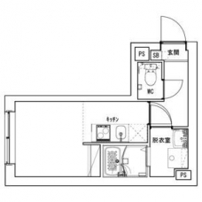 Ｌｕｄｅｎｓ椎名町の間取り図
