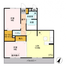 エントピア　Ⅲの間取り図