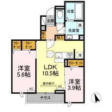 セジュール西台7の間取り図