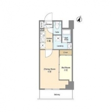 プラート宮坂の間取り図
