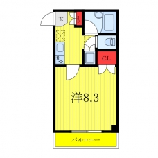 ベルパレスの間取り図