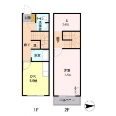ウィル・サイド　Ⅲの間取り図