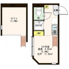 サークルフォレストの間取り図