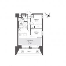 オアーゼ文京大塚の間取り図