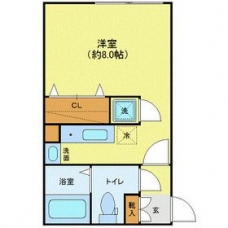 ＭＯＤＵＬＯＲ白山Ⅱの間取り図