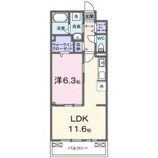 レジデンス四谷の間取り図