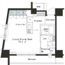 パークアクシス本郷の杜の間取り図