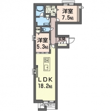 アミコート　マヤの間取り図