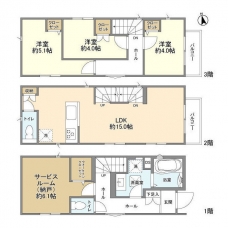 Kolet王子神谷#10の間取り図