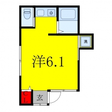 山一上中里ステーツの間取り図