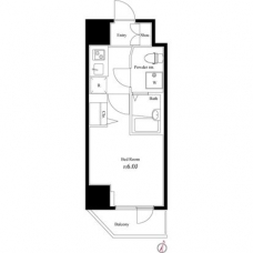 ハーモニーレジデンス池袋＃００３の間取り図