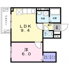 グレイシャス千早の間取り図