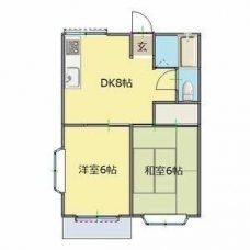安行グリーンハイツの間取り図