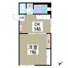 ＮＫハイム元郷の間取り図
