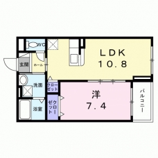 髙祖Ⅲの間取り図