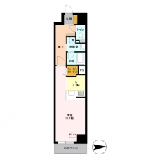 ロイヤルパークスシーサーの間取り図