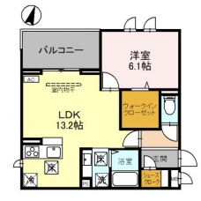 ヴィルソレイユの間取り図