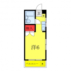 川島ハイツの間取り図