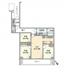桜プレイスの間取り図