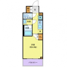 オープンブルーム川口並木の間取り図