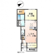 ＧＲＥＥＮ　ＳＯＲＲＥＬ　Ⅱの間取り図