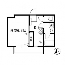 カーサ　ディ　ルーチェの間取り図