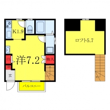 Elysion芝高木の間取り図