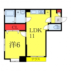 メゾンド目白の間取り図