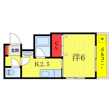 クラインブルクの間取り図