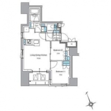 J.リヴェール上野入谷プレイスの間取り図