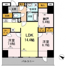 ロイヤルＫＪの間取り図