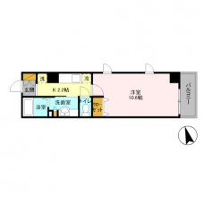 オークスＵＲＡＷＡの間取り図