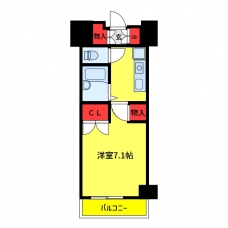 アーツ芝浦の間取り図