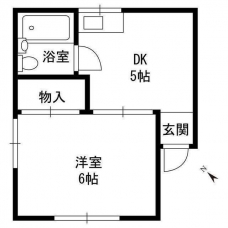 ハイムシマダの間取り図