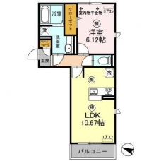 コンフォールの間取り図